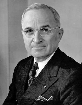 Truman war gegen den UN-Teilungsplan