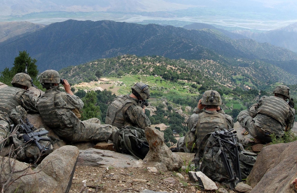 US Patrouille in Afghanistan