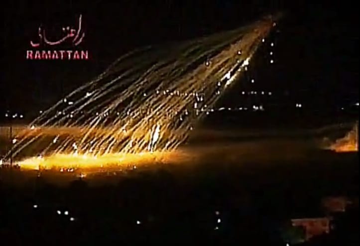 Brandbomben gegen Gaza