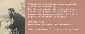 Herzl: Vorhut gegen die Barbaren Asiens