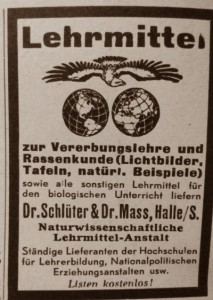 Werbung Schulmaterial NS Amtsblatt