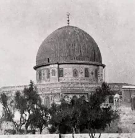 Felsendom Jerusalem 1900