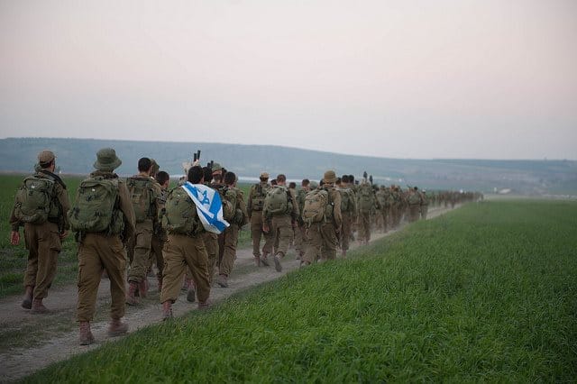 Übung israelische Armee